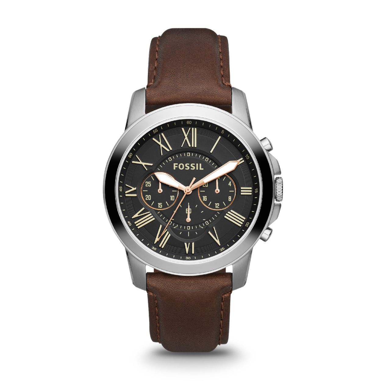 Dit herenhorloge is van het merk Fossil. Het is een chrono horloge met een band gemaakt van leer. De diameter van de kast is 44 mm.
De verdere specificaties van het horloge zijn als volgt:
Bandbreedte (mm): 22
Kastmateriaal: edelstaal
Techniek: quartz