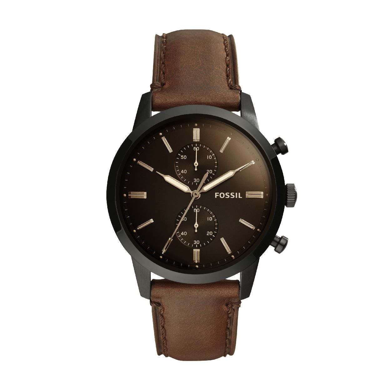 Dit herenhorloge is van het merk Fossil. Het is een chrono horloge met een band gemaakt van leer. De diameter van de kast is 44 mm.
De verdere specificaties van het horloge zijn als volgt:
Bandbreedte (mm): 22
Kastmateriaal: edelstaal
Techniek: quartz