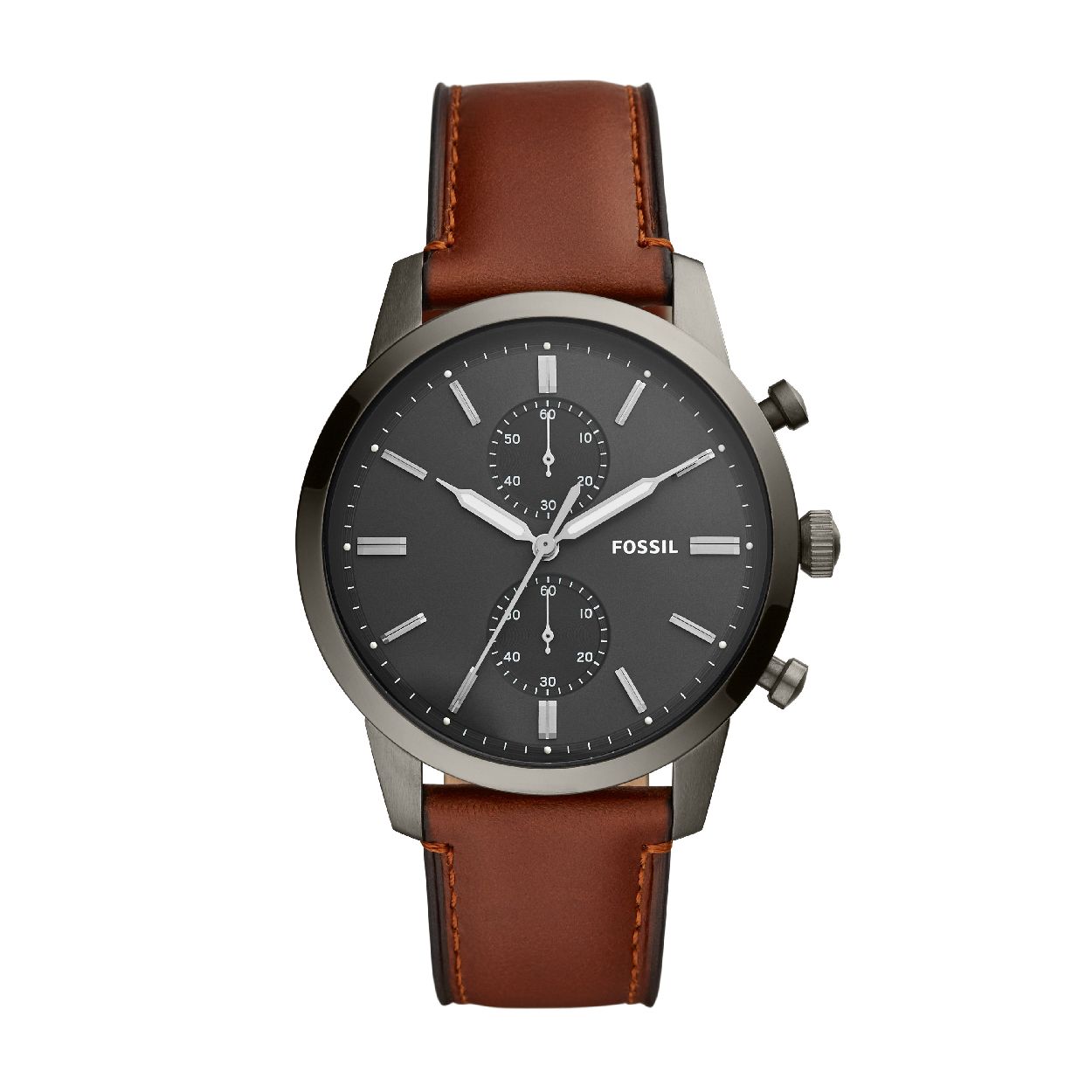 Dit herenhorloge is van het merk Fossil. Het is een chrono horloge met een band gemaakt van leer. De diameter van de kast is 44 mm.
De verdere specificaties van het horloge zijn als volgt:
Bandbreedte (mm): 22
Kastmateriaal: edelstaal
Techniek: quartz