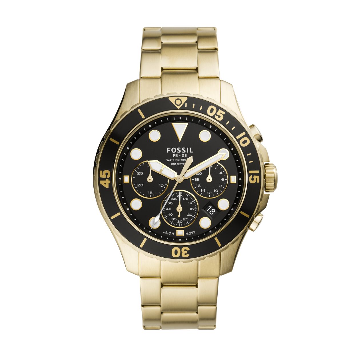 Dit is een prachtig herenhorloge van het merk Fossil.