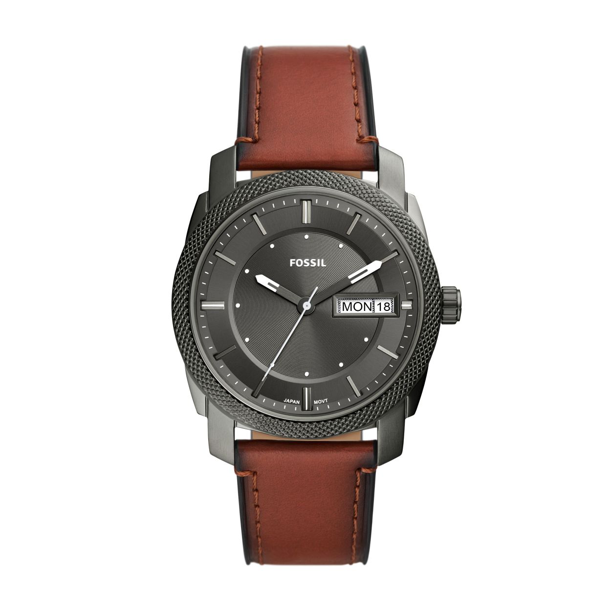 Dit herenhorloge is van het merk Fossil. Het is een horloge gemaakt van edelstaal. De diameter van de kast is42 mm dik.
De verdere specificaties van het horloge zijn als volgt:
Bandbreedte (mm): 22
Kastmateriaal: edelstaal
Kastkleur: Grijs
Wijzerplaatkleur: Grijs
Band materiaal: Leer
Bandkleur: Bruin
Anti allergiscg: Nee