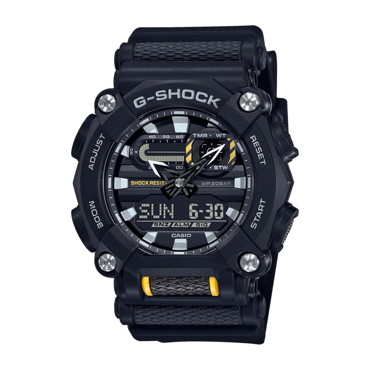 Dit herenhorloge is van het merk Casio. Het is een digitaal analoog horloge gemaakt van kunststof
De verdere specificaties van het horloge zijn als volgt:
Glassoort: mineraal
Kastmateriaal: kunststof
Waterdichtheid: 20 ATM
Kastkleur: Blauw
Bandmateriaal: Kunststof
Bandkleur: Blauw
Kastmaat: 50
Wijzerplaatkleur: Blauw
Kastvorm: Rond
Sluiting: Gesp