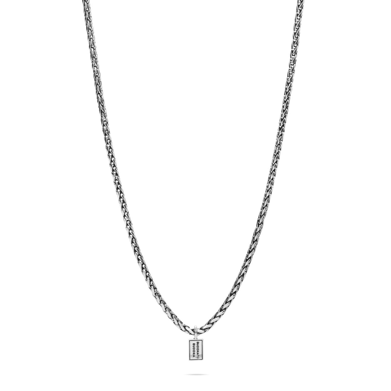 De Buddha to Buddha George XS ketting is gebaseerd op de verfijnde schakel uit de George collectie. Bekijk de subtiele manier waarop de schakels van de George collectie in elkaar haken, en dat verkrijgbaar in de vorm van een prachtige zilveren ketting! Sterk, soepel en bovenal tijdloos! Deze zilveren ketting is erg goed te combineren met overige Buddha to Buddha artikelen.