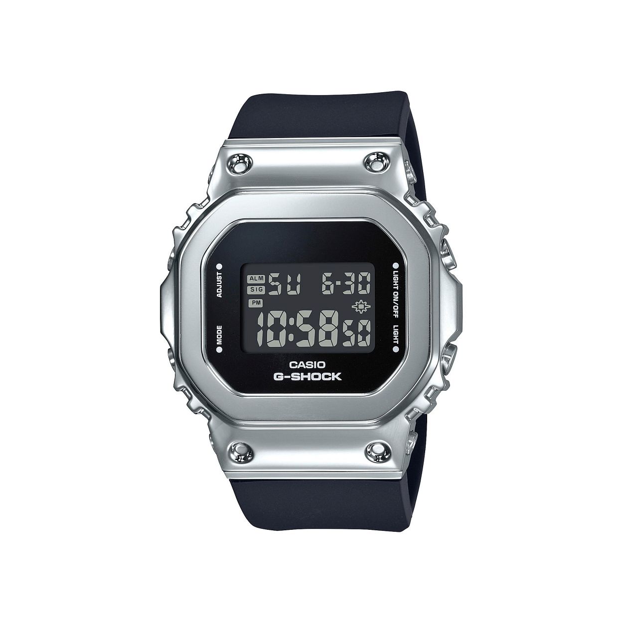 Dit dameshorloge is van het merk Casio. Het is een digitaal horloge gemaakt van kunststof
De verdere specificaties van het horloge zijn als volgt:
Glassoort: mineraal
Kastmateriaal: kunststof
Waterdichtheid: 20 ATM
Kastkleur: Zilver
Bandmateriaal: Kunststof
Bandkleur: Zwart
Kastmaat: 38
Wijzerplaatkleur: Zwart
Kastvorm: Overig
Sluiting: Gesp