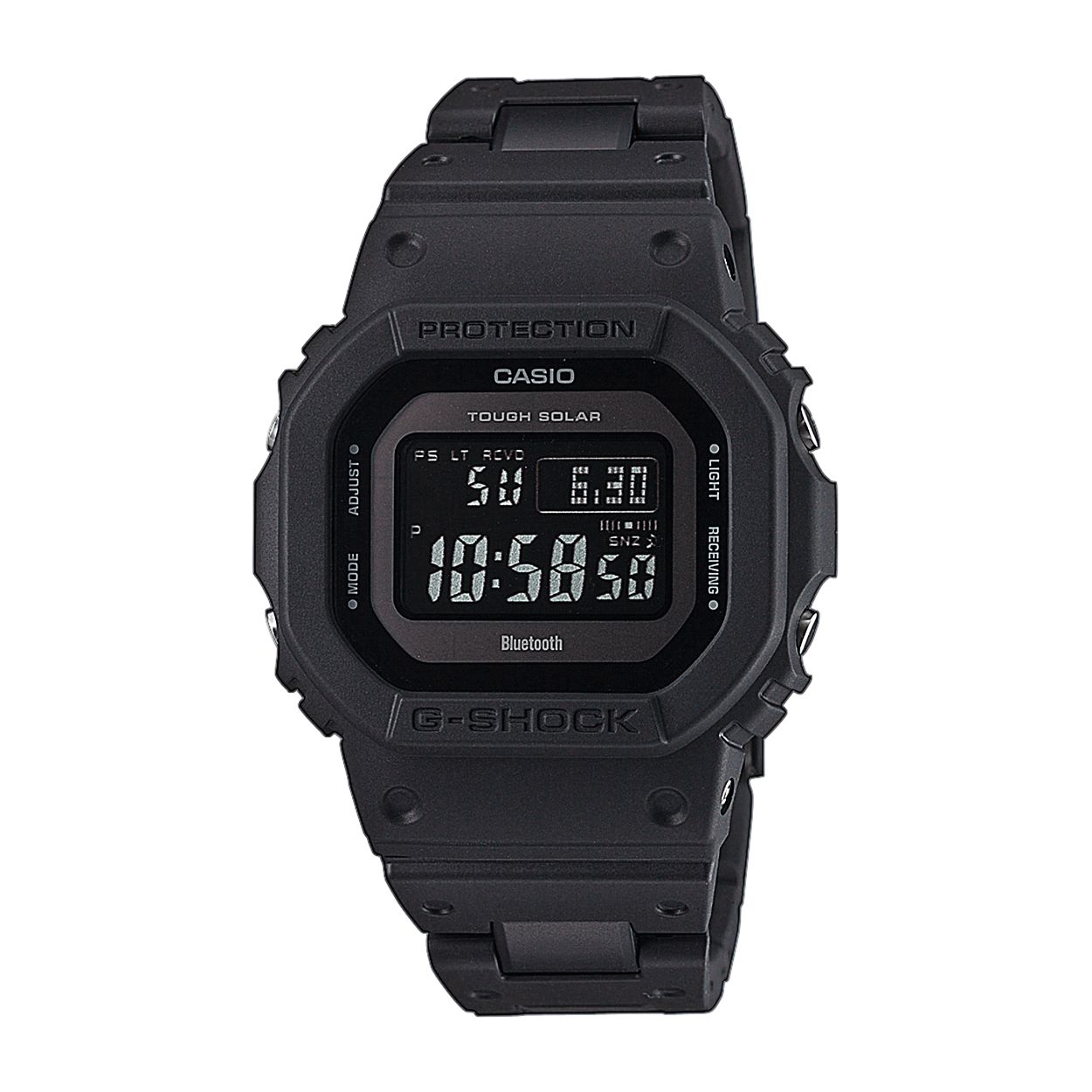 Dit herenhorloge is van het merk Casio. Het is een digitaal horloge gemaakt van kunststof
De verdere specificaties van het horloge zijn als volgt:
Glassoort: mineraal
Kastmateriaal: kunststof
Waterdichtheid: 20 ATM
Kastkleur: Zwart
Bandmateriaal: Kunststof
Bandkleur: Blauw
Kastmaat: 43
Wijzerplaatkleur: Zwart
Kastvorm: Overig
Sluiting: Druksluiting