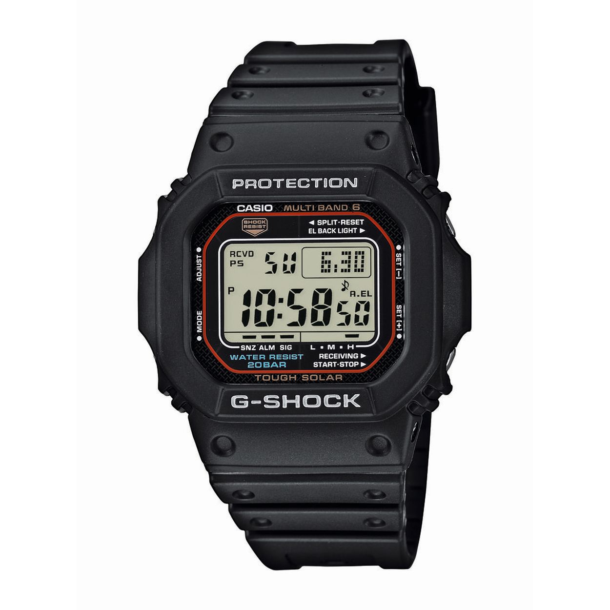 G-Shock Quartz GW-M5610-1ER Heren - 47mm