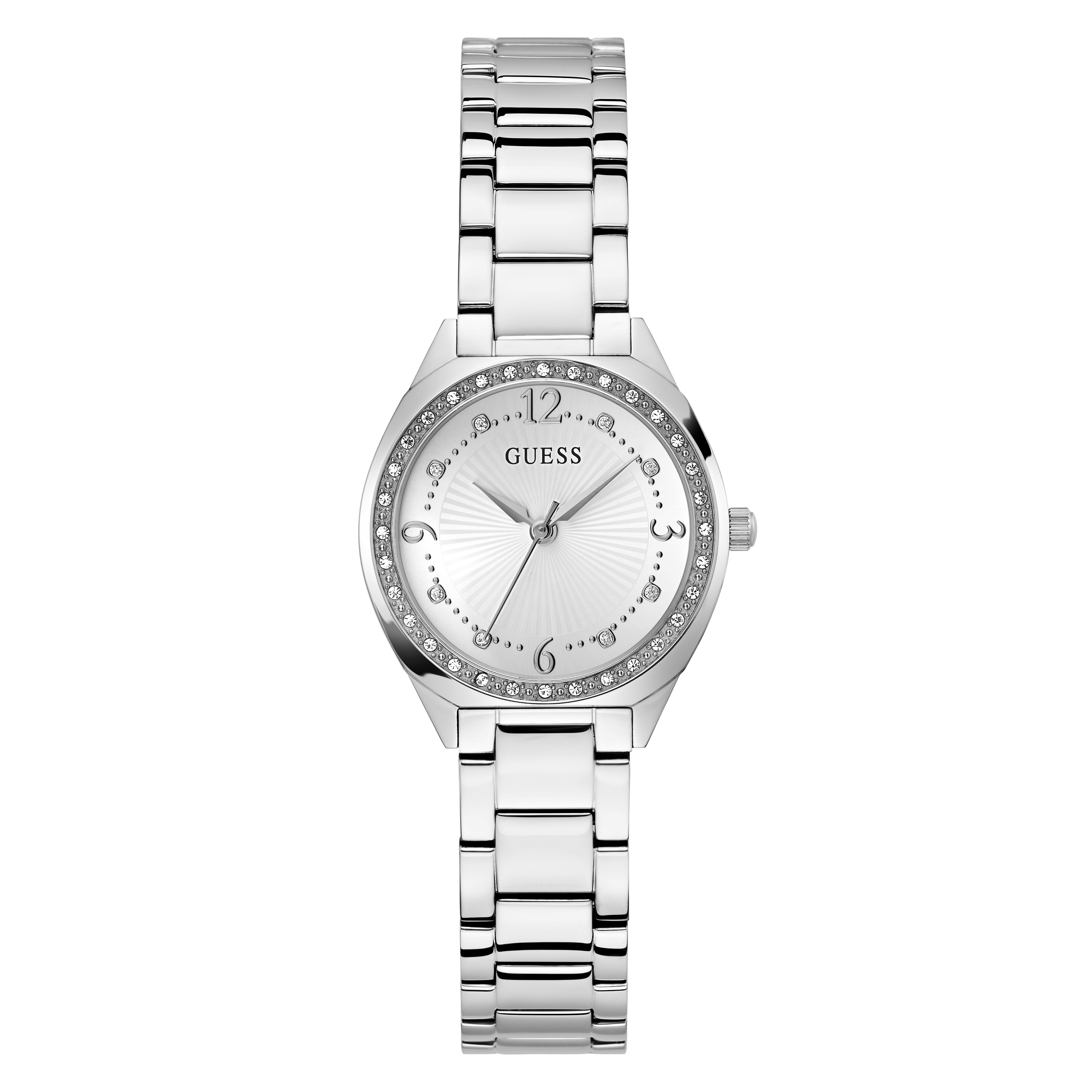 Guess horloge Charlotte silver   | GW0767L1
