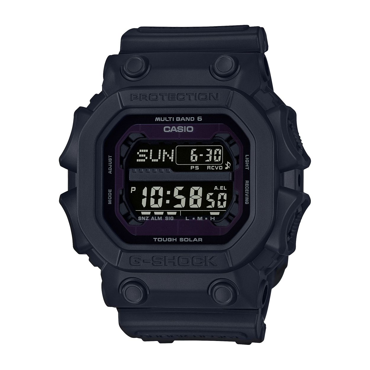 Dit herenhorloge is van het merk Casio. Het is een horloge gemaakt van kunststof. De diameter van de kast is53.6 mm en de kast is 17.5 mm dik.
De verdere specificaties van het horloge zijn als volgt:
Glassoort: mineraal
Bandbreedte (mm): 32.5
Kastmateriaal: kunststof
Waterdichtheid: 20 ATM
Techniek: quartz