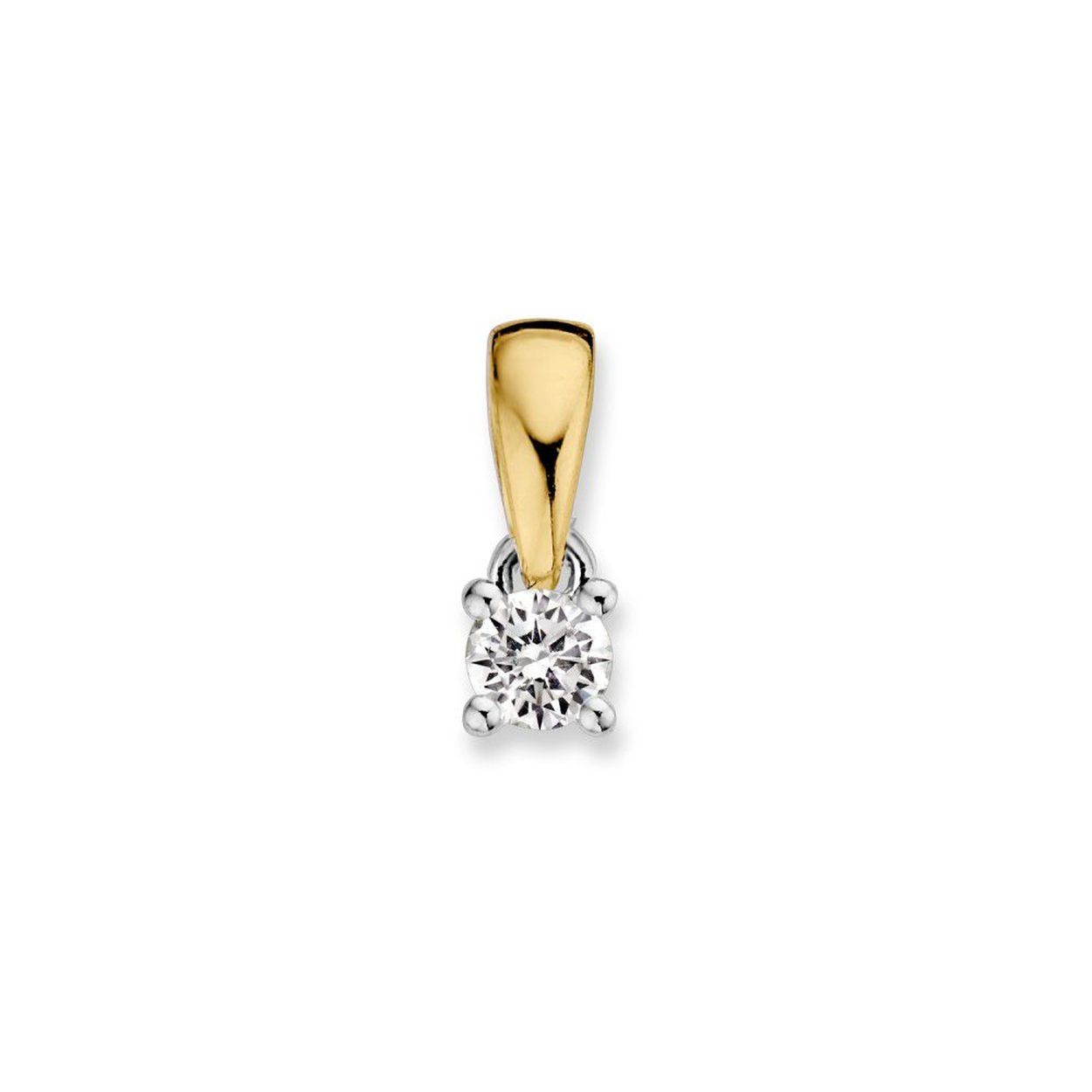 Hanger bicolor briljant 0.10 crt.