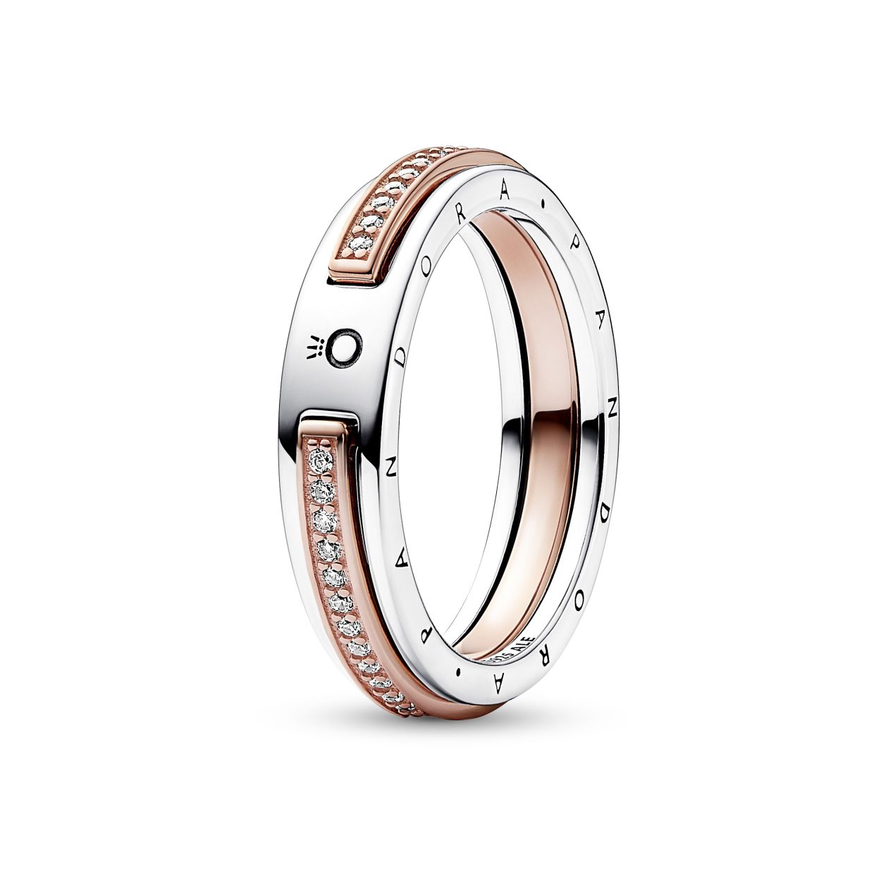 ring rose verguld