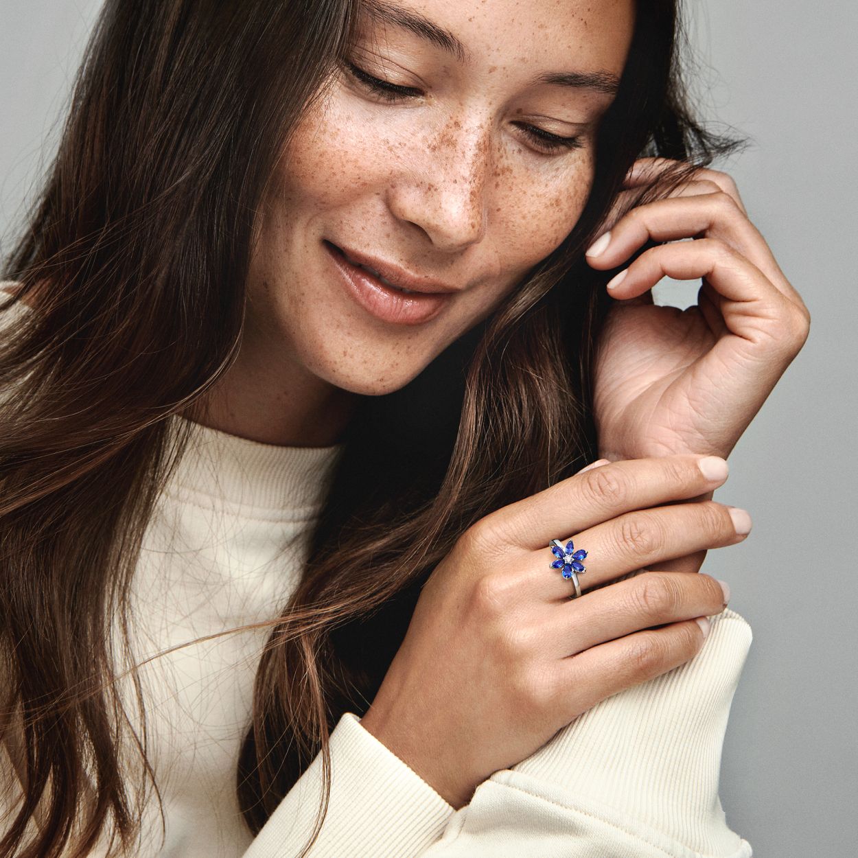Sprankelende Herbarium Cluster Ring