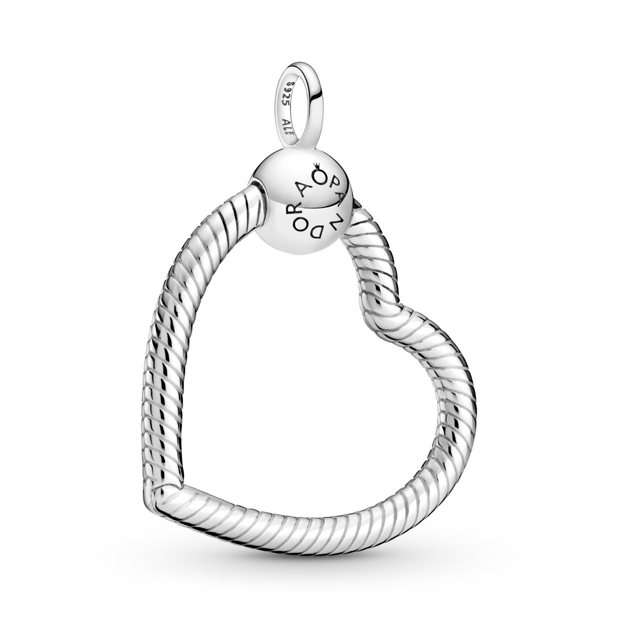 Pandora O-hanger Heart zilver 