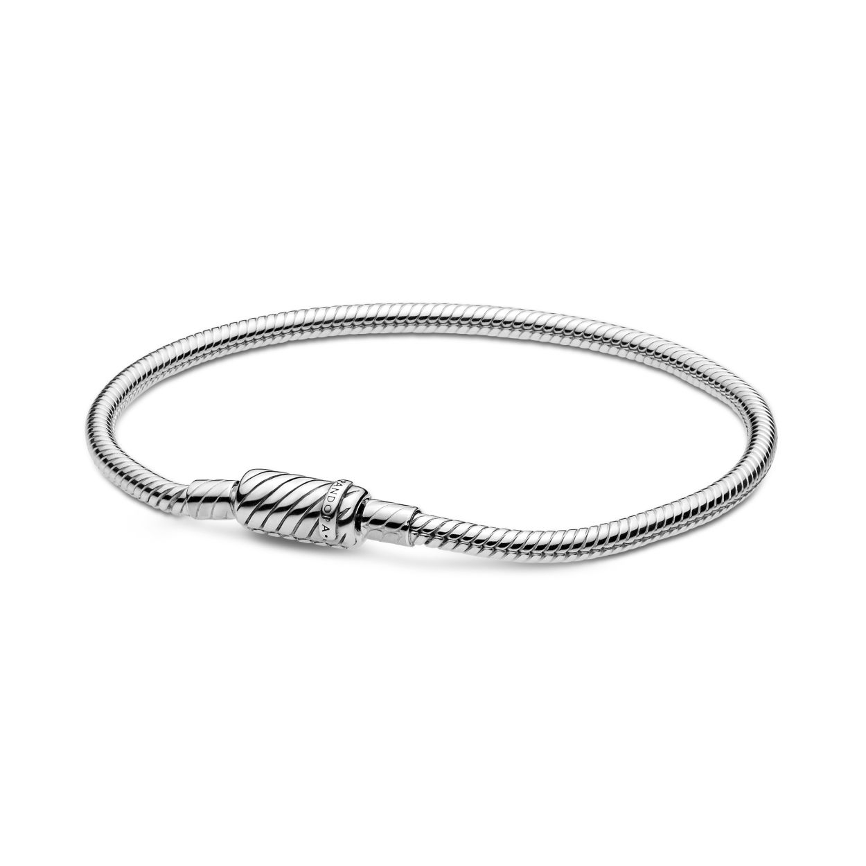 Slangcollier Sterling zilveren armband met magnetische sluiting