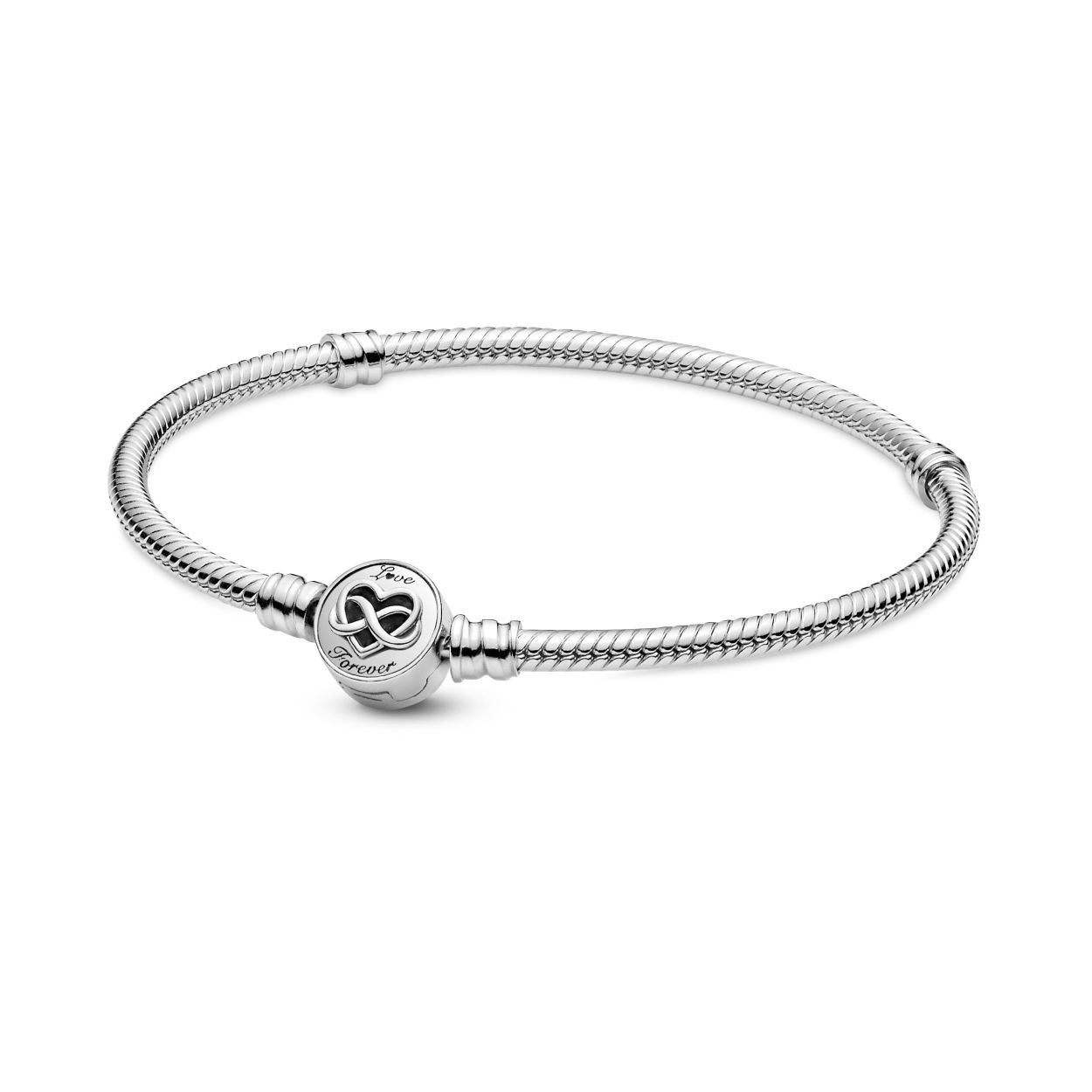 Pandora armband zilver clasp infinity heart - 599365C00-21