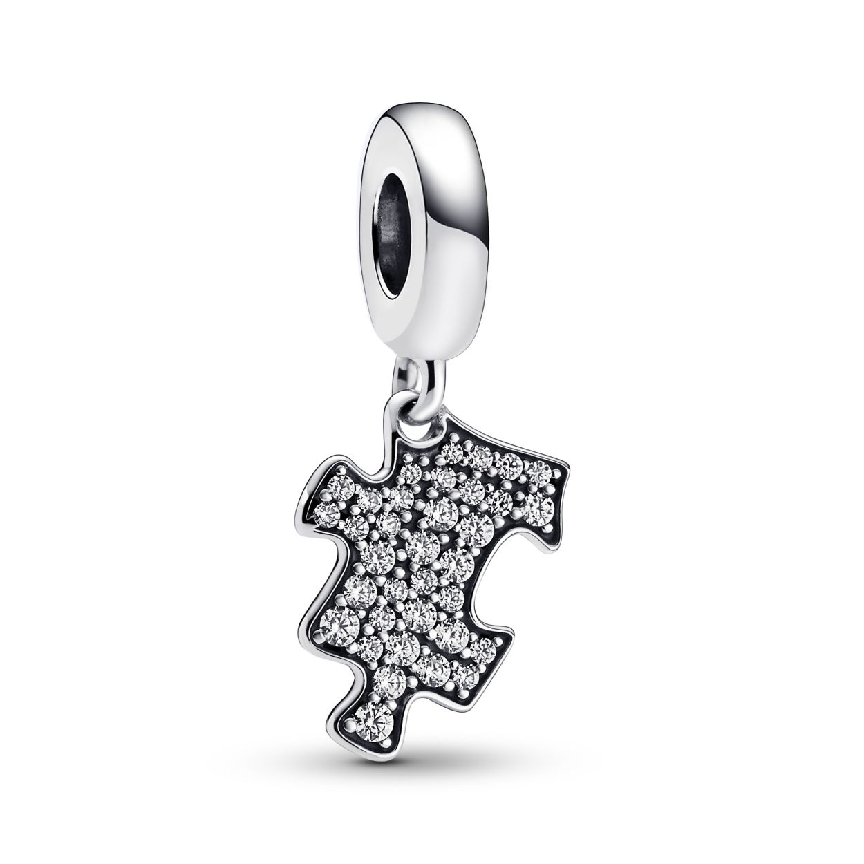 Pandora - Sparkling Puzzle Piece Hangende Bedel