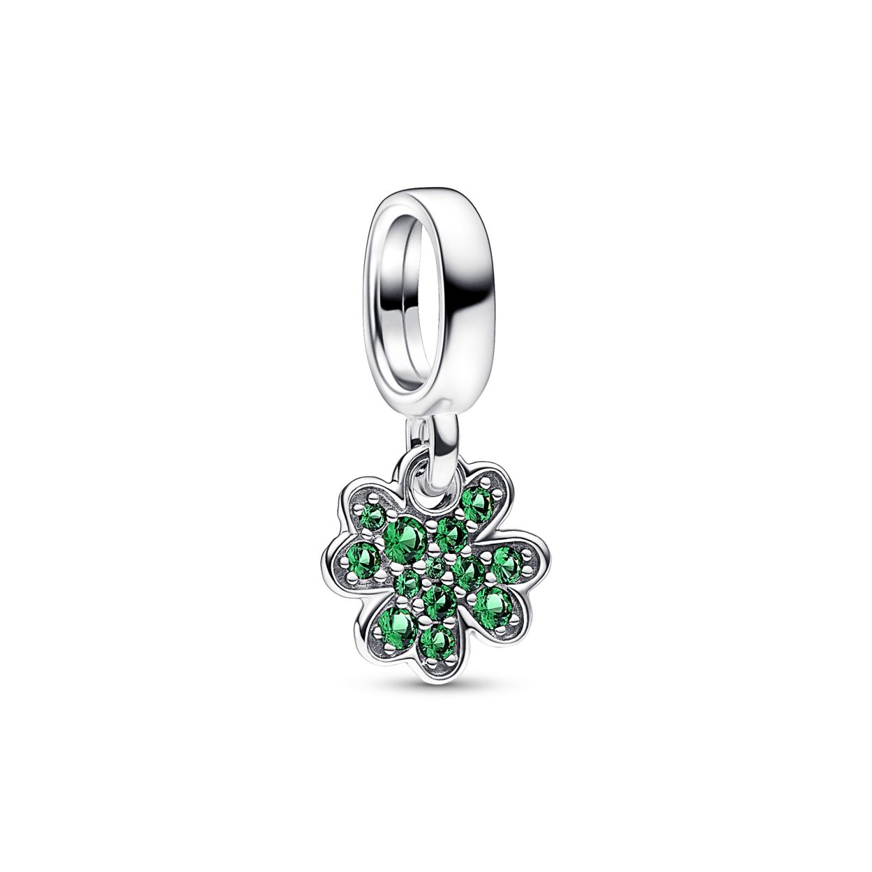 Pandora - Clover (klavertje4) green crystal - 792751C01