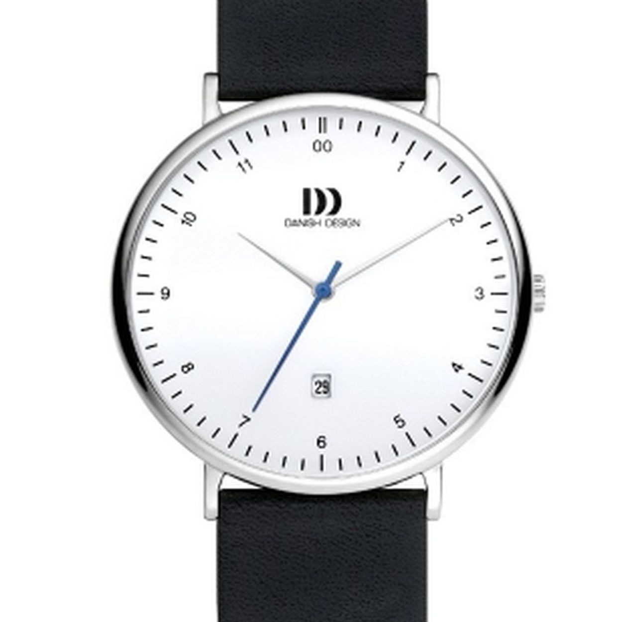Danish Design horloge, Copenhagen staal/zwart
