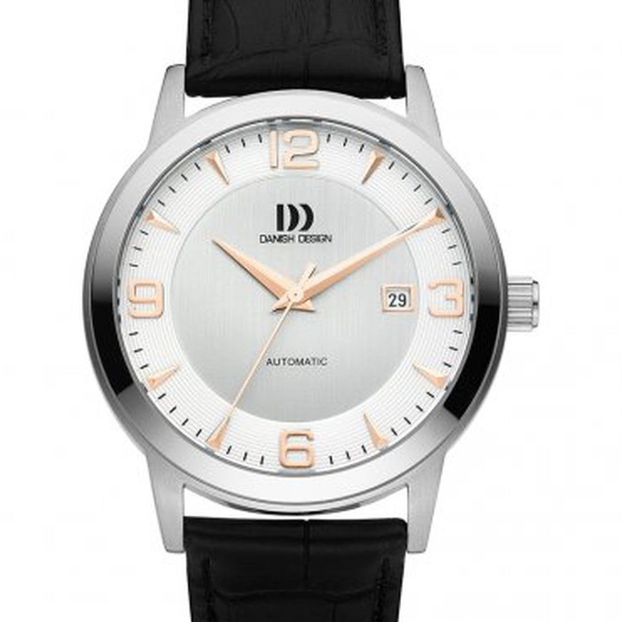 Dit is een horloge van het merk Danish Design gemaakt voor heren.
De specificaties zijn als volgt:
Kastmaat: 42 mm
Bandbreedte: 22
Waterdichtheid: 5 ATM / 50 Meter / 165 Feet
Dit horloge heeft de volgende functies/eigenschappen:
Datumaanduiding