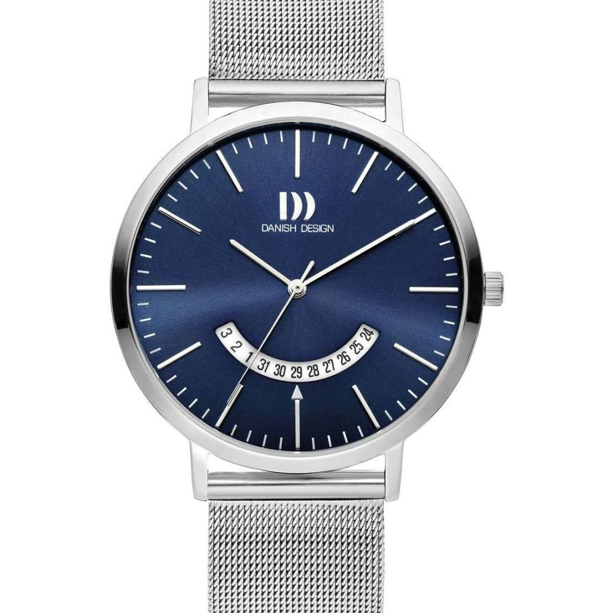 Danish Design horloge edelstaal