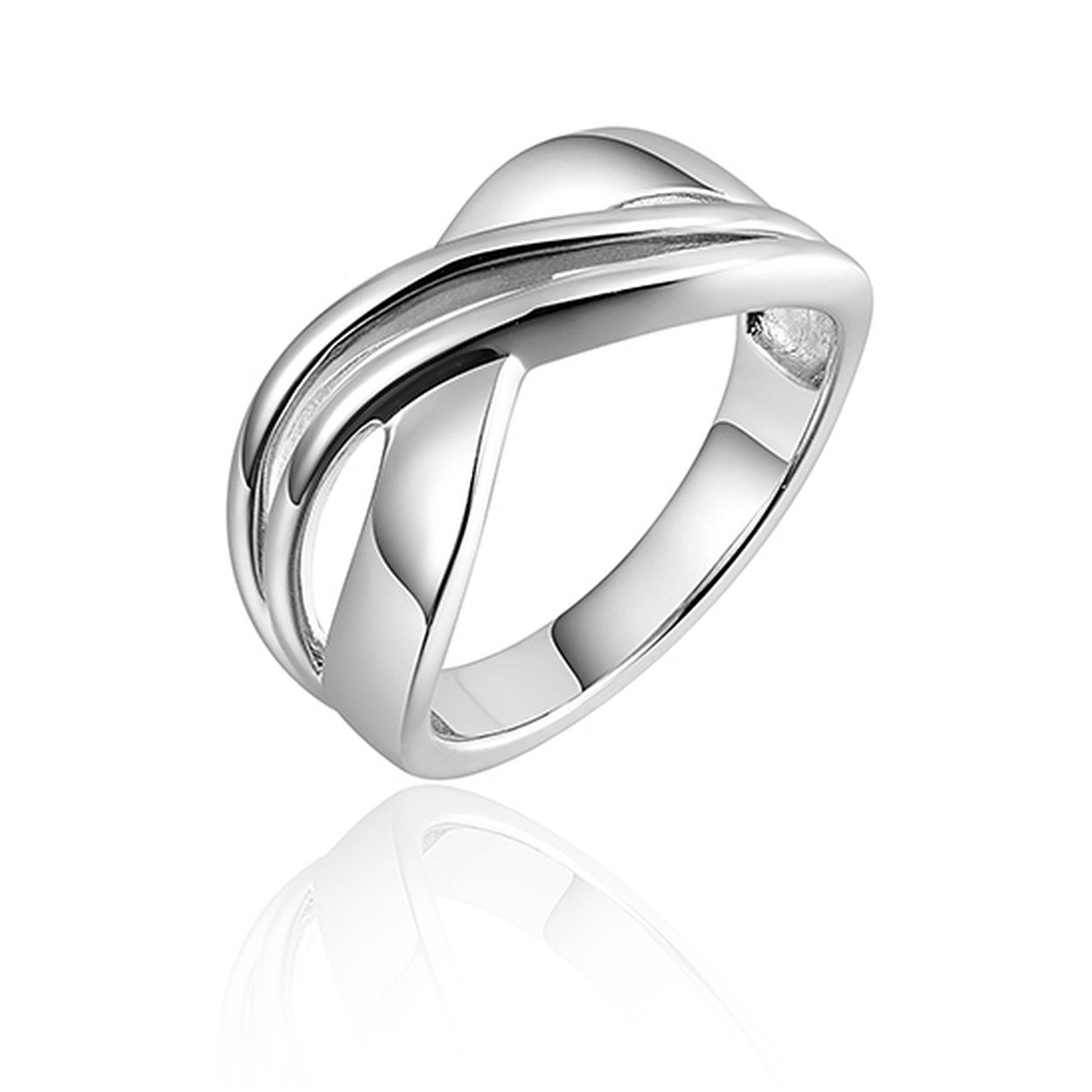 Elegante zilveren damesring GR-R074