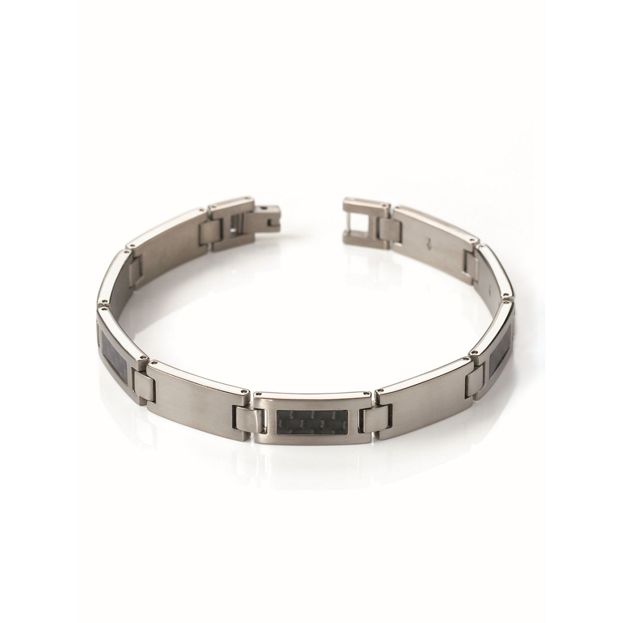 Boccia Armband Titanium Carbon 0333-01