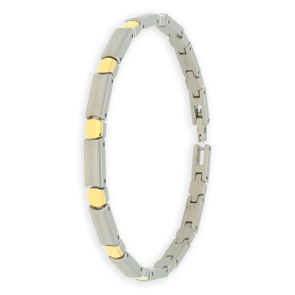 Boccia Titanium BOC-03027-02 armband - Titanium - Goud en zilverkleurig