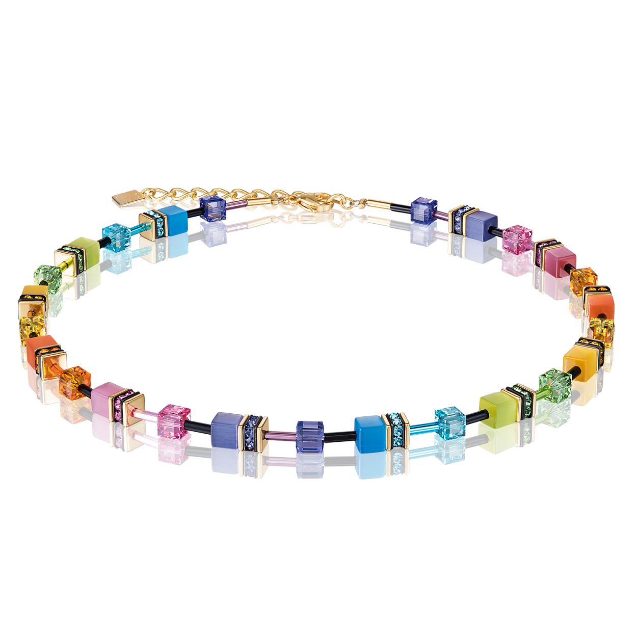 Coeur de Lion collier Multicolour Rainbow-Goud 2 2838-10-1573
