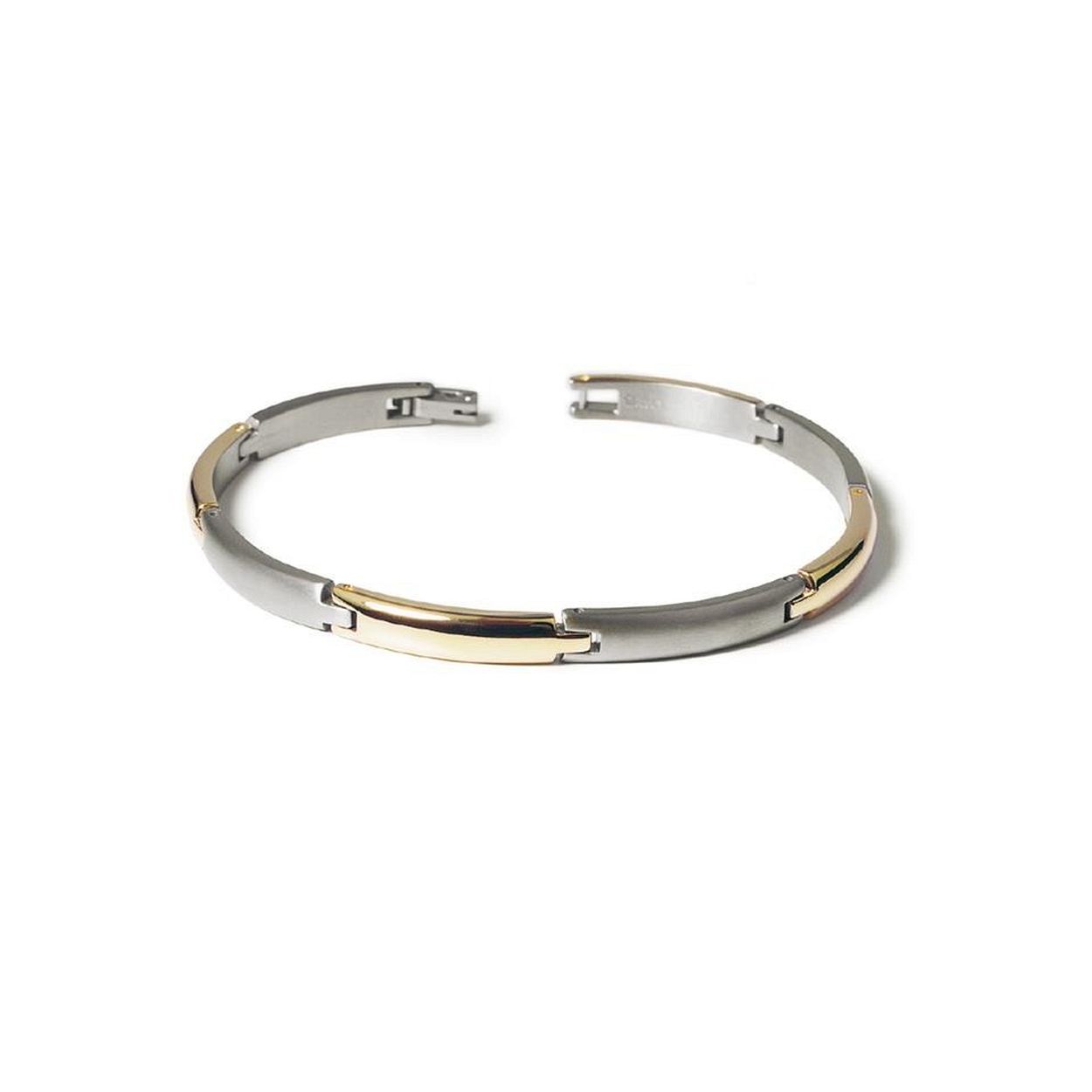 Bicolour titanium armband verguld BOC-0320-03