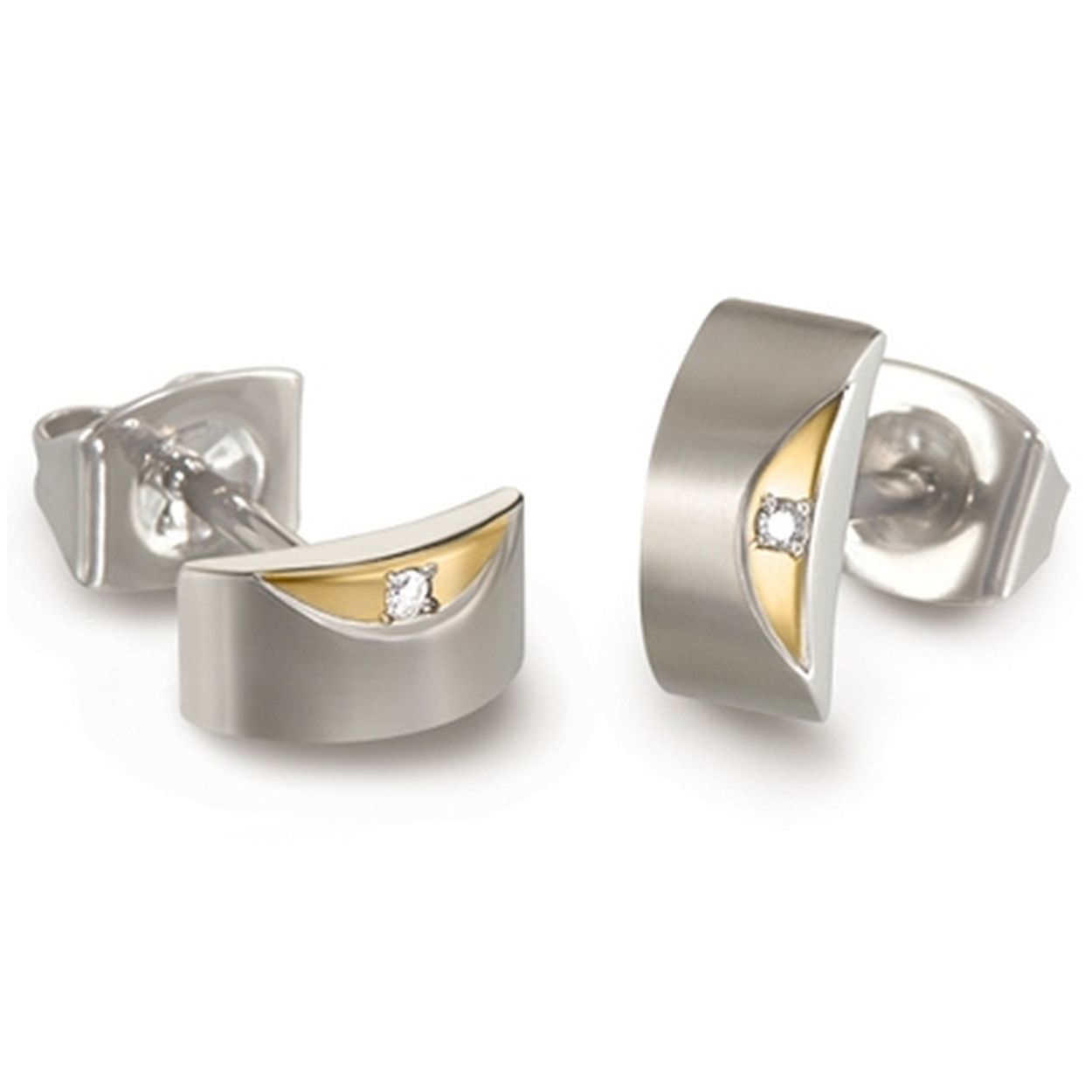 Dit zijn oorsieraden van het merk Boccia Titanium