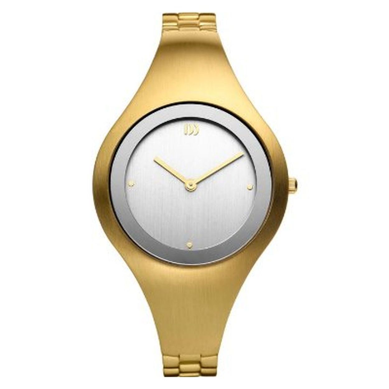 Dit is een horloge van het merk Danish Design gemaakt voor dames.
De specificaties zijn als volgt:
Kastmaat: 35 mm
Waterdichtheid: 3 ATM / 30 Meter / 100 Feet