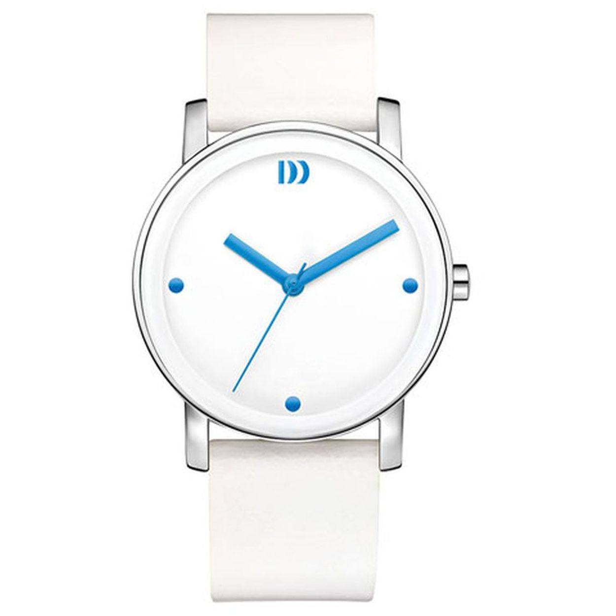 Danish Design Horloge met een witte band