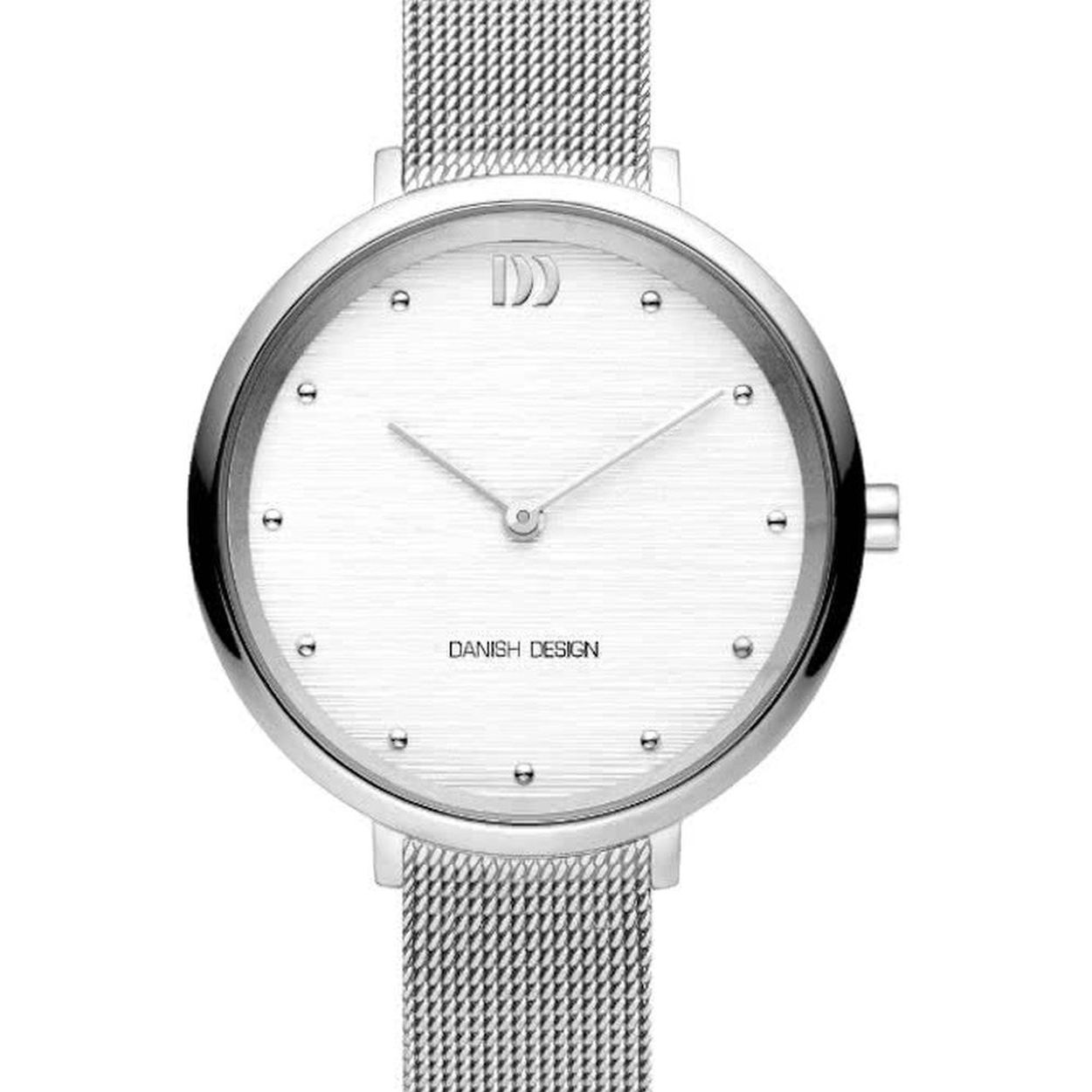 Danish Design horloge edelstaal