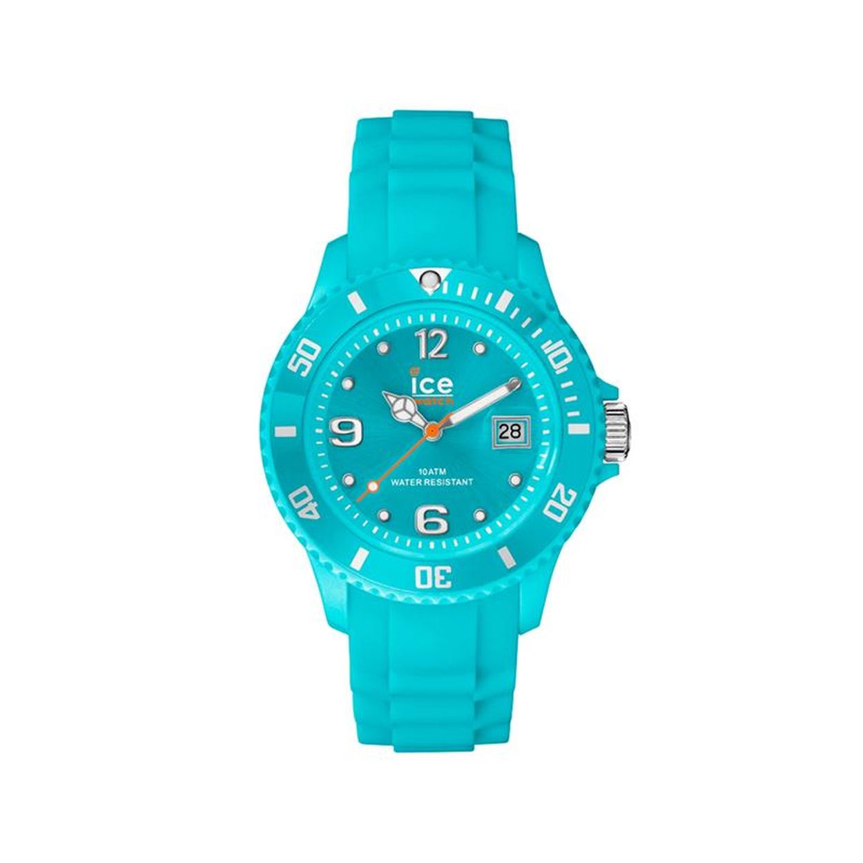 Ice Watch Forever- IW000966  Dit horloge uit de Ice-Watch Ice Forever serie heeft een blauwe siliconen band met blauwe wijzerplaat met witte puntjes en de twaalf, zes en negen als cijfers. Het horloge heeft mineraal glas en een blauwe horlogekast.    HET MERK  Ice-Watch bestaat al sinds 2007 en heeft als motto  "Change. You can". De horloges worden in verschillende kleuren - van transparant tot  fluorescerend  - uitgevoerd. Dit zorgt ervoor dat er een Ice-Watch is voor elke smaak, stijl en elke look waardoor je zo vaak van Ice-Watch kunt  wisselen zoals je wilt.    SPECIFICATIES  - Mineraal glas  - Ronde kastvorm   - � 43 mm  - Blauwe horlogekast  - Blauwe wijzerplaat   - Blauwe siliconen horlogeband  - Datum aanduiding  - 10 ATM (Zwemmen & Snorkelen)