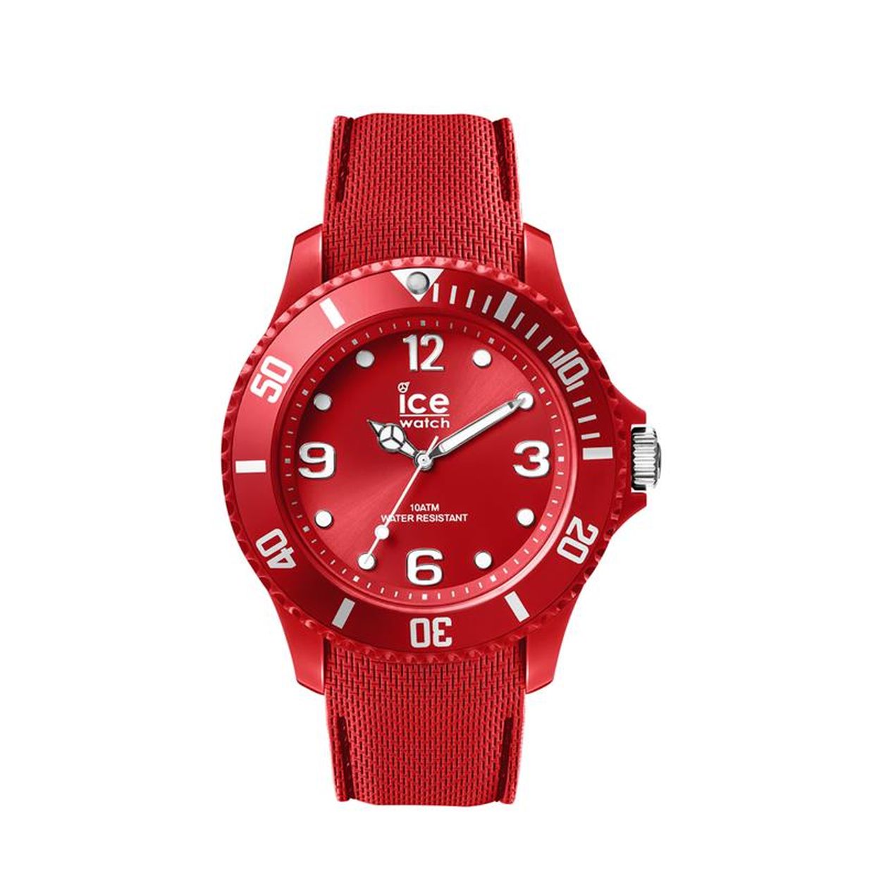 Ice Watch ICE sixty nine - IW007279  Dit horloge uit de ICE sixty nine serie heeft een rode siliconen band met een rode wijzerplaat en witte details. Het horloge is voorzien van mineraal glas, heeft een diameter van 40 mm en is 10 ATM.  HET MERK  Ice-Watch bestaat al sinds 2007 en heeft als motto  "Change. You can". De horloges worden in verschillende kleuren - van transparant tot  fluorescerend  - uitgevoerd. Dit zorgt ervoor dat er een Ice-Watch is voor elke smaak, stijl en elke look waardoor je zo vaak van Ice-Watch kunt  wisselen zoals je wilt.    SPECIFICATIES  - Mineraal glas  - Ronde kastvorm   - � 40 mm  - Rode horlogekast  - Rode wijzerplaat met witte details - Rode siliconen horlogeband - 10 ATM (Zwemmen & Snorkelen)