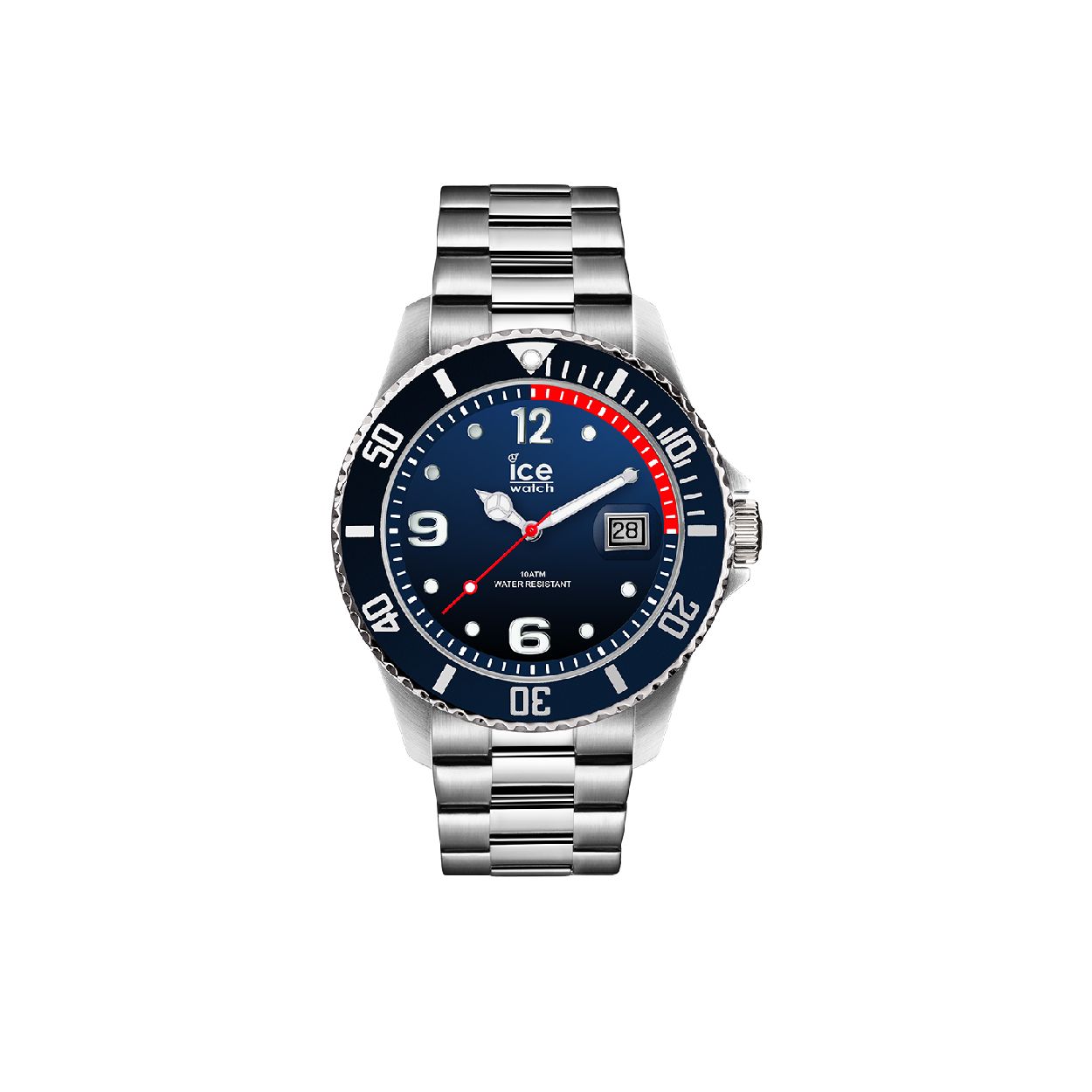 Ice-Watch ICE steel - IW015775

Dit heren horloge van Ice-Watch uit de ICE steel serie heeft een zilverkleurige stalen band en een blauwe wijzerplaat met datum aanduiding. Het horloge heeft mineraal glas en een kastdiameter van 44 mm. 
Alle modellen uit de ICE steel collectie zijn gemaakt van 316L, het meest sterke en duurzame staal. De modellen uit de ICE steel collectie zijn sober en sterk en geschikt voor elke gelegenheid. 

HET MERK
Ice-Watch bestaat al sinds 2007 en heeft als motto "change. You can". De horloges worden in verschillende kleuren - van transparant tot fluorescerend - uitgevoerd. Dit zorgt ervoor dat er een Ice-Watch is voor elke smaak, stijl en elke look waardoor je zo vaak van Ice-Watch kunt wisselen zoals je wilt.

SPECIFICATIES
- Mineraal glas
- Ronde kastvorm  44 mm
- Zilverkleurige horlogekast
- Blauwe wijzerplaat
- Zilverkleurige stalen horlogeband
- 10 ATM (Zwemmen en snorkelen)
