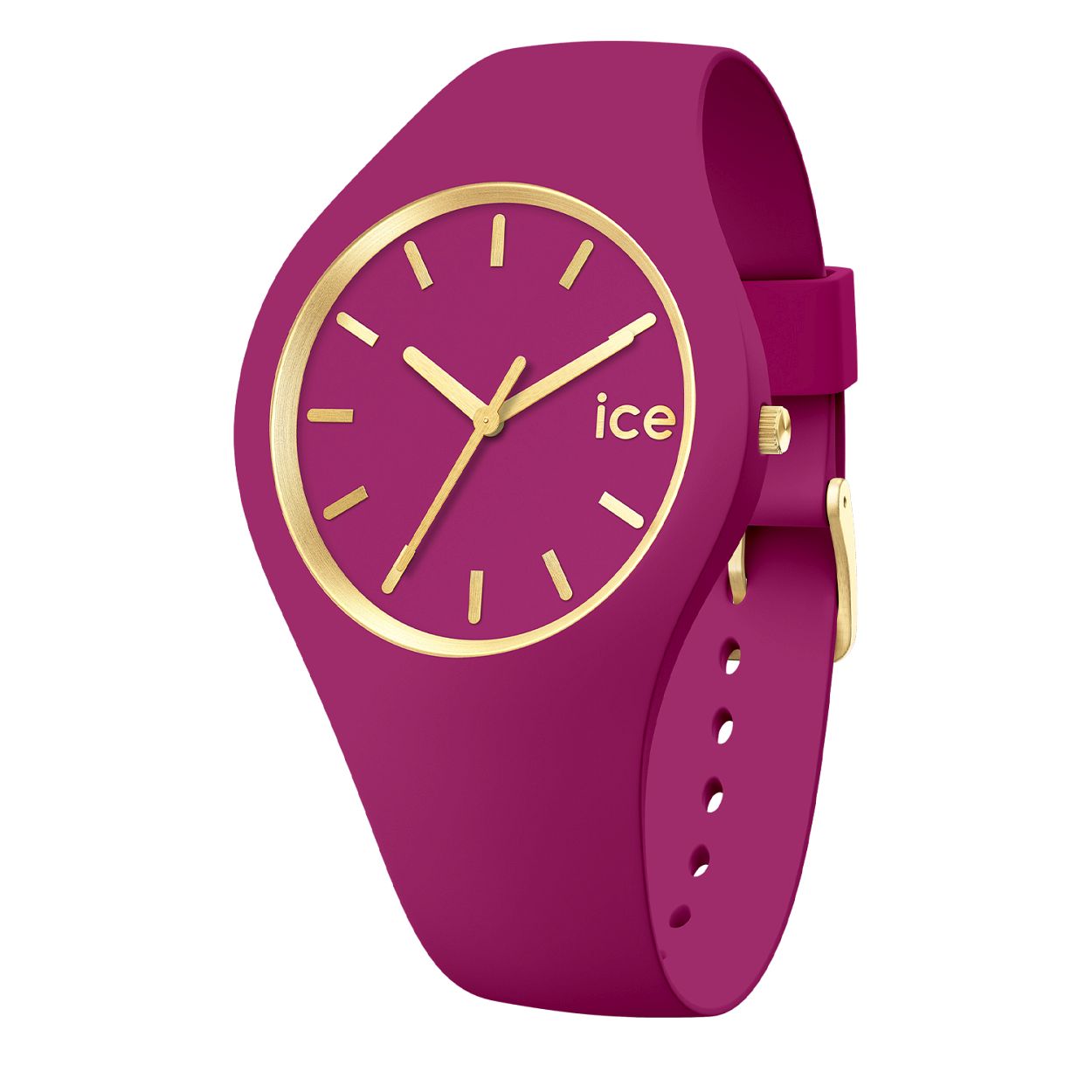 Ice-Watch ICE glam brushed IW020541 40mm
Dit unieke horloge van Ice-Watch uit de ICE glam brushed serie Orchid met nummer IW020541 heeft een fuchsia doorlopende siliconen band met ros�kleurige gesp die het uurwerk omringt. Op de fuchsia wijzerplaat is de uursaanduiding is dmv ros�kleurige strepen en wijzers. Het horloge heeft een doorsnee van 40mm een mineraalglas en is 10 ATM.

Het Merk:
Ice-Watch is een Belgisch merk van polshorloges. Al sinds 2007 ontwerpt en produceert Ice-Watch de meest opvallende collecties in kleurrijke en stoere modellen voor jong en oud. Het motto van het merk is "Change. You can." De horloges van Ice-Watch zijn vrolijk opvallend en met een knipoog. De kleuren en bijzondere wijzerplaten spatten haast van de horloges af waardoor deze altijd een bijzondere indruk achterlaten.

Specificaties:
- Ronde kastvorm
- Quartz uurwerk
- 10 ATM (Regen- & spatwaterdicht)
- Kleur horlogeband: Fuchsia
- Siliconenband
- Mineraalglas
- � 40mm

