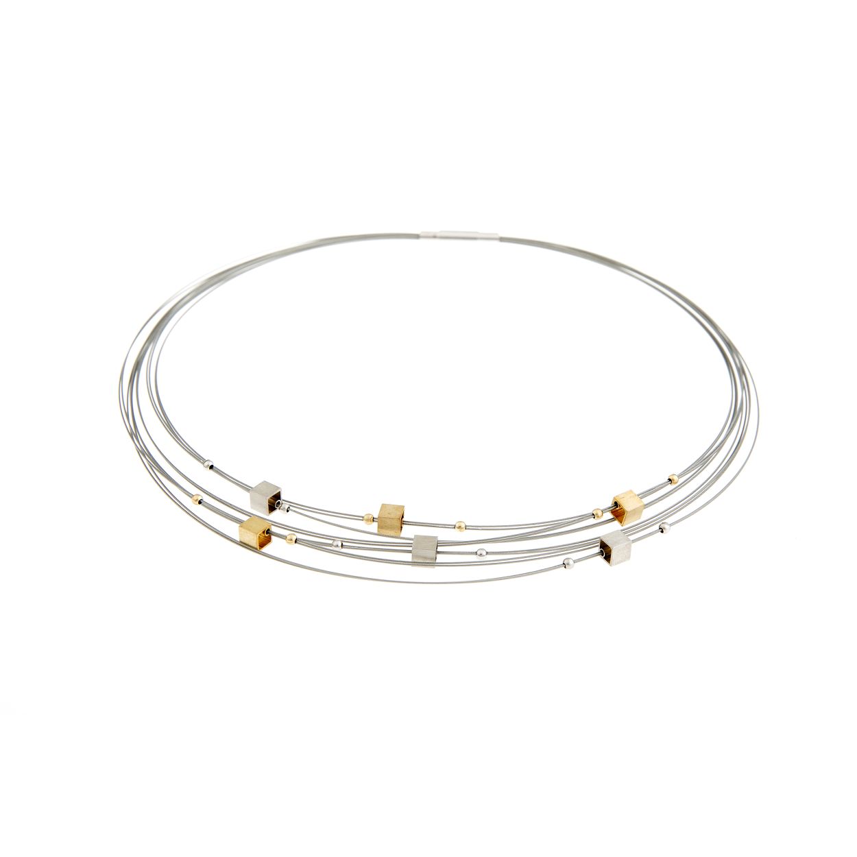 Gala Design Galaxy Gold Collier J0104