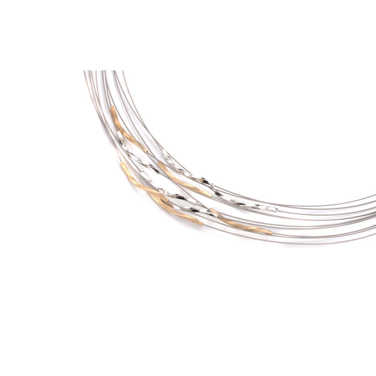 Gala Design Sonic Square Gold Collier 
