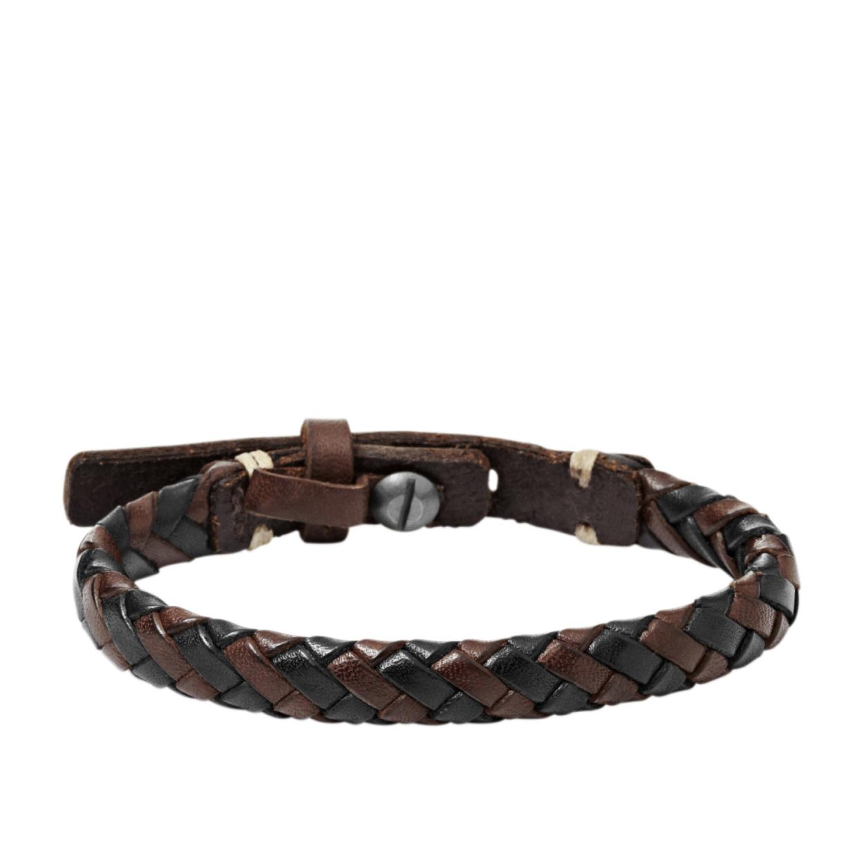 De sieraden van Fossil worden gemaakt van de beste materialen. Zo is dit sieraad gemaakt van leer en heeft het een mooie bruin en zwart kleur. Dit sieraad is geschikt voor elke gelegenheid, zowel casual overdag of chique in de avond