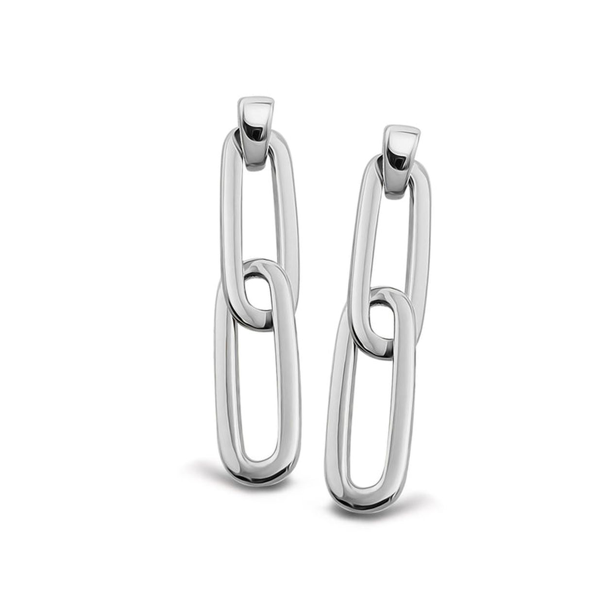 Jwls4u Oorhangers Clips ZilverJE042S