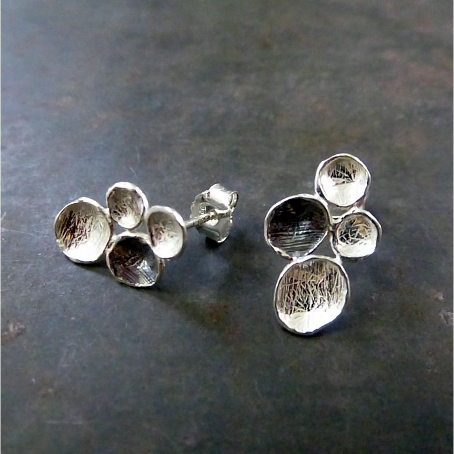 Jeh Jewels oorstekers zilver oxy