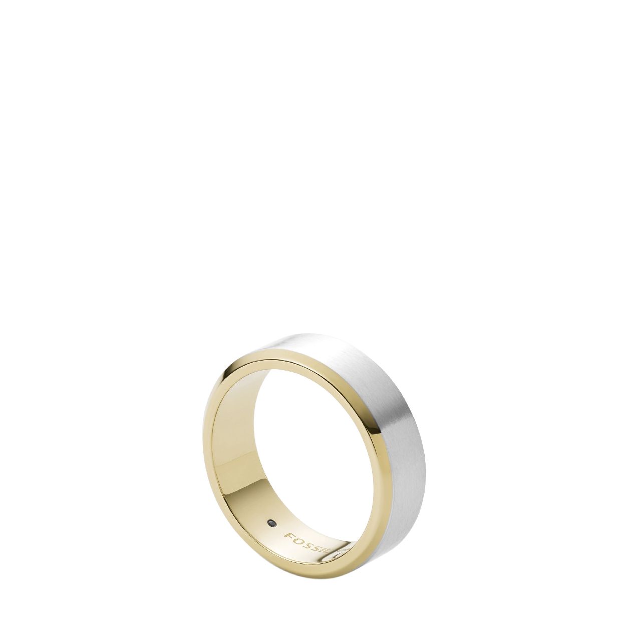 Deze ring is van het merk Fossil. Het is een herensieraad gemaakt van edelstaal. De ring is zilver van kleur. 
De verdere specificaties van de ring zijn als volgt:
Kleur: goud
Maat: 60