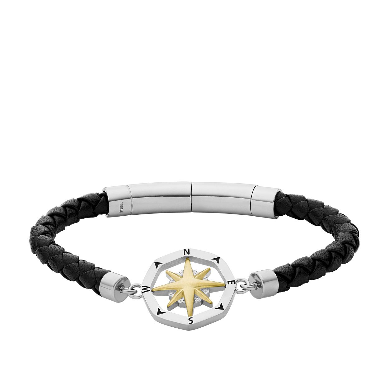 Deze station armband is gemaakt van roestvrij staal en heeft een magneetsluiting.
Binnenlengte: 180 - 250 mm