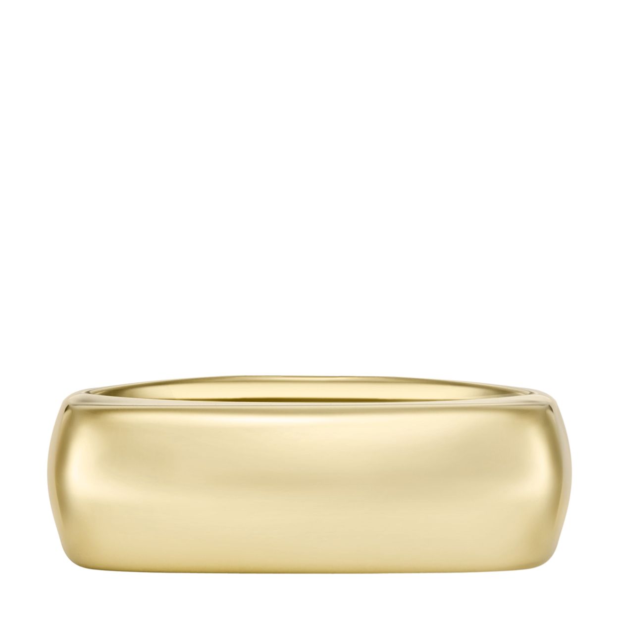 Leuke gouden zegel ring, gemaakt van staal met een goudkleurig laagje.