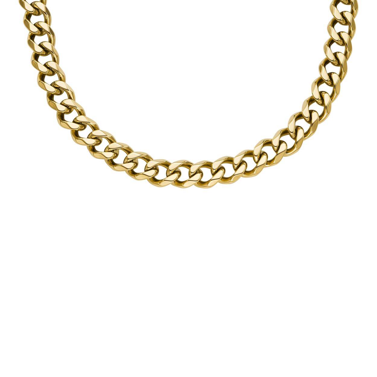Deze luxe heren ketting in het trendy goud is vervaardigd van hoogwaardig roestvrijstaal. Ideaal om mee te combineren door de sprankelende combo afwerking. Een fashionable accessoire voor elke gelegenheid.

Materiaal: Roestvrijstaal
Breedte: 0,8 cm
Lengte: 48 cm
Sluiting: karabijnsluiting