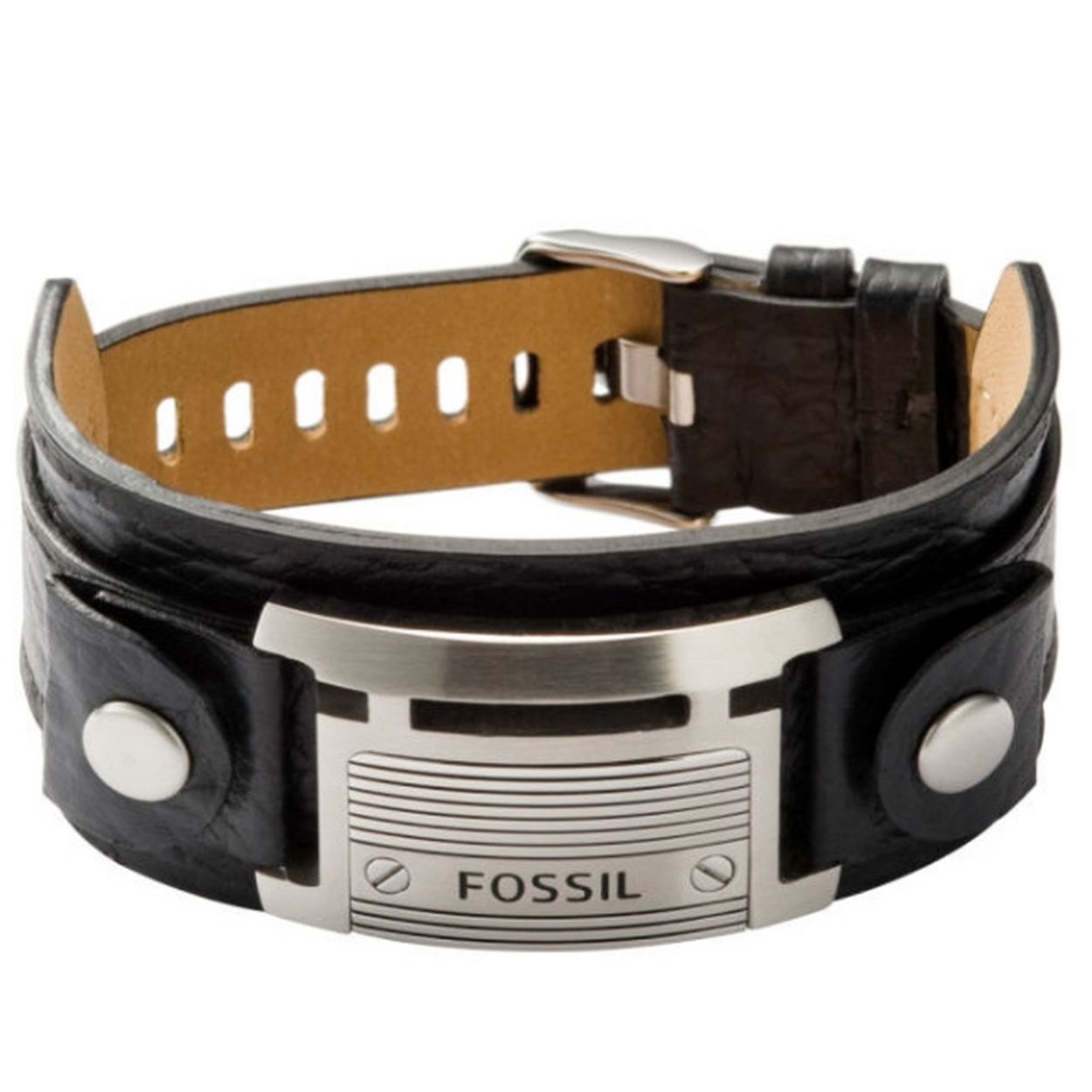 Fossil leren armband