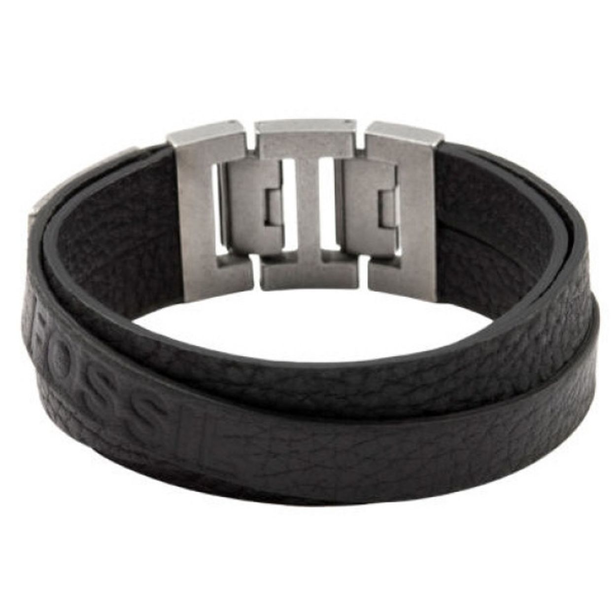 Leren armband Fossil JF84818040