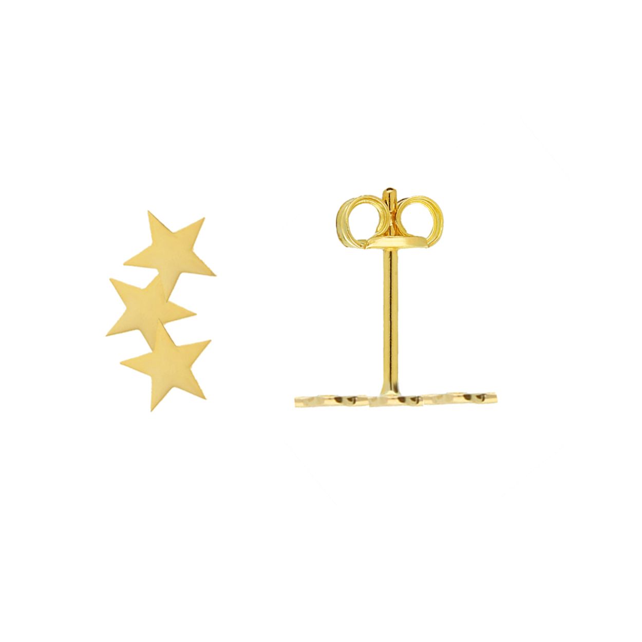 Dit zijn oorsieraden van het merk Jackie