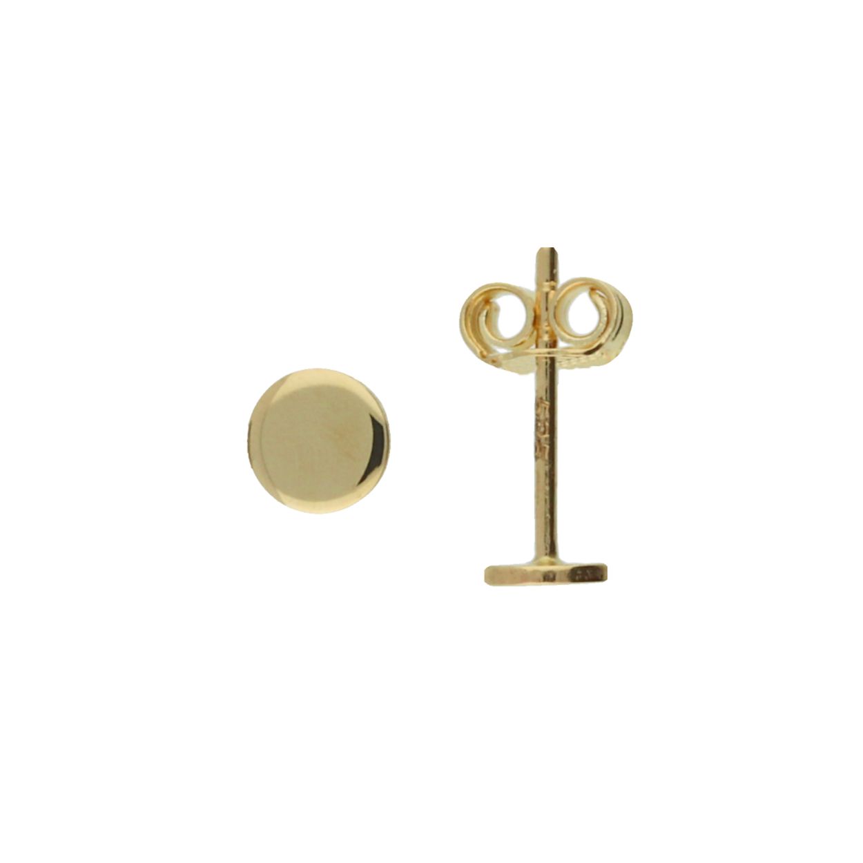 14K JACKIE  Oorstekers Disc