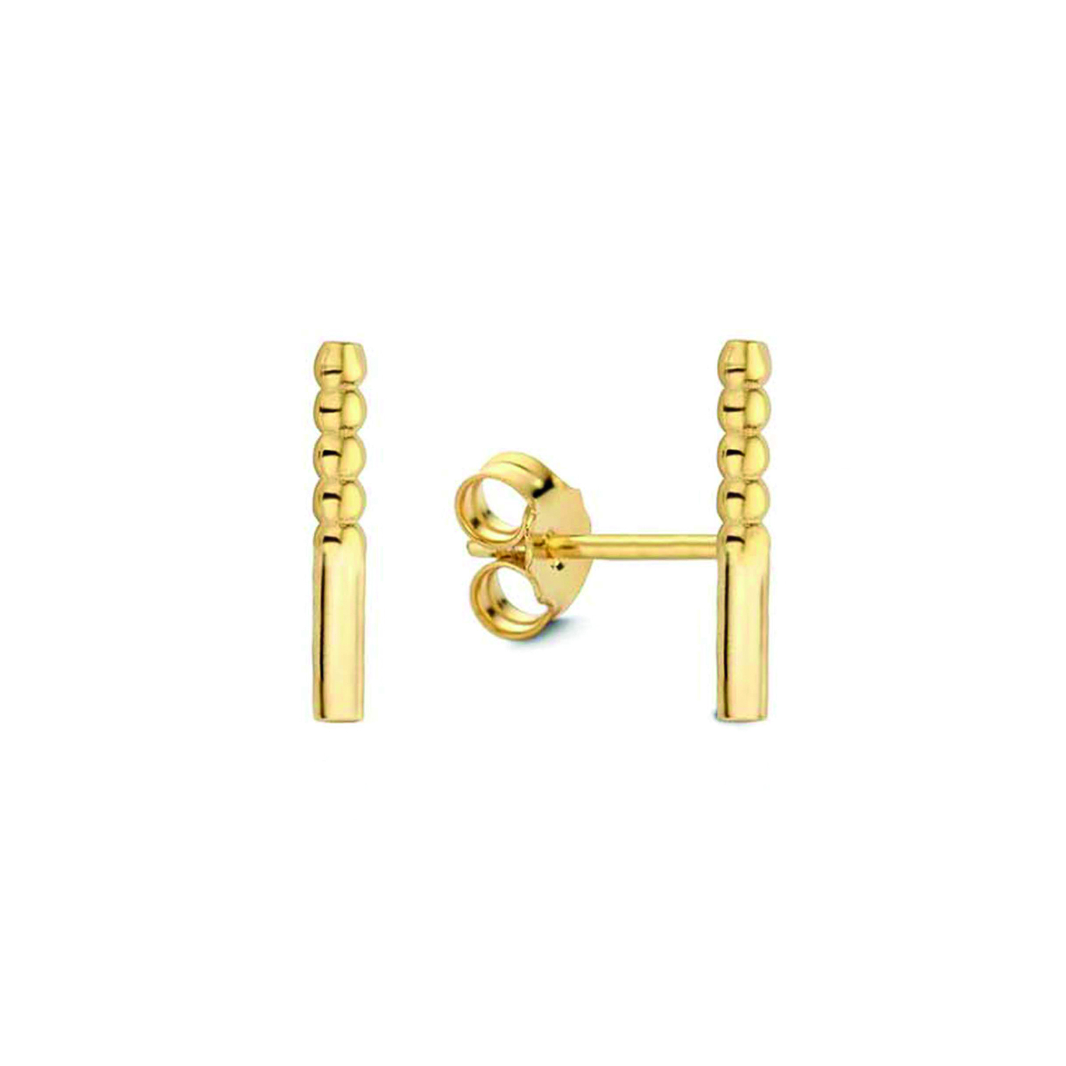 Deux de Belgique Studs
Eenvoudig met een twist, deze Deux de Belgique Earrings van 14K goud. Een mooie toevoeging aan je sieradencollectie en perfect te combineren met andere sieraden van Jackie. Wij zijn in love!

Brussel, de stad die bekend staat om haar imposante gebouwen met gouden details. De stad van pralines en wafels, maar vooral de stad van de bubbels. Loop door het prachtige Galleries Royales Saint-Hubert onderweg naar een sprankelende borrel terwijl Jackies sieraden schitteren in de ondergaande zon. Ik straal en voel me zelfverzekerd.

Ik heb me voor mijn nieuwe 14 karaat gouden collectie laten inspireren door de bruisende sfeer van Brussel. Dit vind je terug in mijn nieuwe ontwerpen in de vorm van colliers, armbanden, oorsieraden en ringen.

Specificaties
- Oorstekers
- Materiaal: 14 Karaat - Geelgoud - 585
- Lengte: 8,7mm
- Artikelnummer: JKE22.252